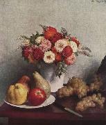 Henri Fantin-Latour Still Life with Flowers oil painting reproduction